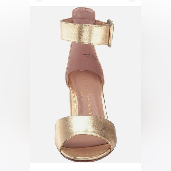 NWT Chinese Laundry Rumor Heel in Metallic Gold - Picture 5 of 13